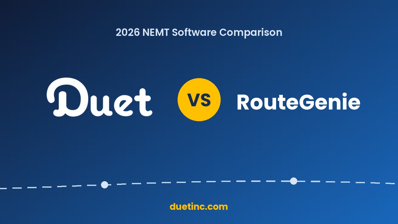 Duet vs RouteGenie: 2026 NEMT software comparison