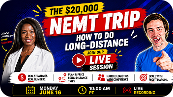The $20,000 NEMT Trip — How to Do Long Distance